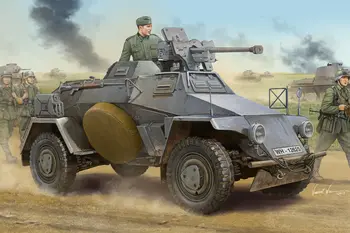 Hobby Boss 83813 1/35 Немецкая модель танка Le.Pz.Sp.Wg-Sd.Kfz.221 Раннего бронеавтомобиля Для коллекционирования TH05944-SMT2