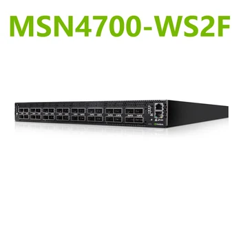 NVIDIA Mellanox MSN4700-WS2F Spectrum-3 400GbE 1U Открытый коммутатор Ethernet Onyx System 32x400GbE QSFPDD