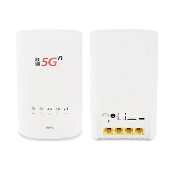 VN007 5G CPE Беспроводной Маршрутизатор Модем 2,4 ГГц 5 ГГц CPE WiFi Маршрутизатор 1000 Мбит/с Точка Доступа Wi-Fi со Слотом для SIM-Карты для Домашней Офисной Сети