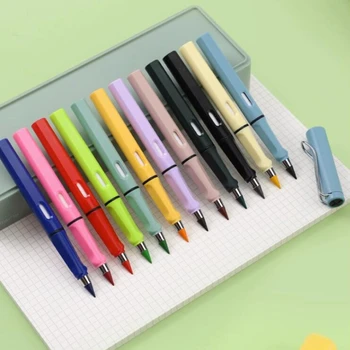 Набор цветных вечных карандашей, без чернил, неограниченное количество карандашей для детей, инструмент для рисования цветных эскизов, новые технологии, школьные канцелярские принадлежности