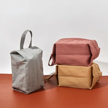 Новая портативная дорожная сумка для отделки большой емкости, складные носки, сумка для хранения нижнего белья, ткань для ручной стирки, косметичка