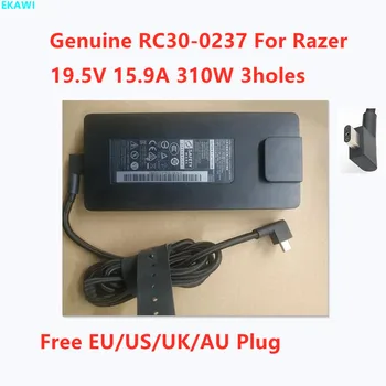 Подлинный RC30-0237 19,5 V 15.9A 310 Вт 3 отверстия RC30-02370100 Адаптер Переменного Тока Для Зарядного Устройства Для Ноутбука Razer