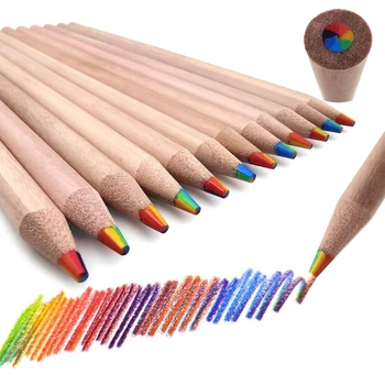 Разноцветные карандаши для детей и взрослых, разноцветные карандаши для художественных принадлежностей