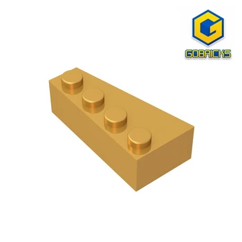 Строительный блок Gobricks GDS-593 Совместим с lego 41767 RIGHT BRICK 2X4 W/ANGLE Educational Building Blocks Технический
