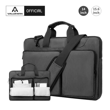 Сумка для ноутбука, портфель для ноутбука, 15,6-дюймовый компьютерный мессенджер, сумка на молнии для Macbook Pro Air, сумки Xiaomi для бизнеса