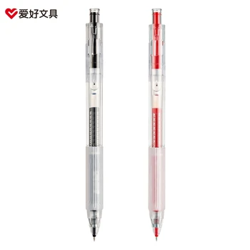Шариковые ручки с накаткой, Быстросохнущие гелевые ручки со сверхтонкой точкой 0,5 мм, Жидкая ручка J60A