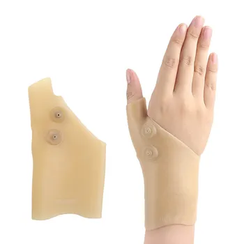 1шт Силиконовый гель Для терапии запястья Перчатки для поддержки большого пальца Перчатки для коррекции давления при артрите Перчатки для защиты от тендинита запястья Перчатки
