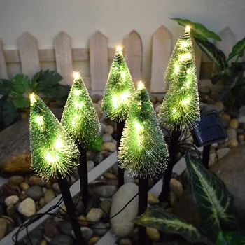 Солнечная Рождественская елка, Садовый фонарь на лужайке, одно перетаскивание, три наружных непромокаемых фестивальных фонаря во внутреннем дворе, украшающие светодиодные лампы