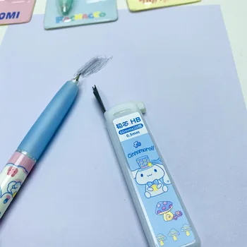 Новые 24шт Sanrio Melody Kuromi Cinnamoroll Pochacco Набор механических ластиков для карандашей 0,5 мм Автоматический карандаш Канцелярские принадлежности Оптом