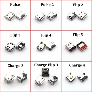 5шт Тип B USB Разъем Для Зарядки Порт Для JBL Charge 3 4/Flip 5 4 3 2 Клип 2 Flip5 Пульс 2 Bluetooth Динамик Разъем Для Передачи Данных