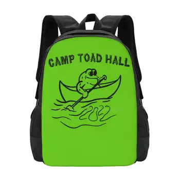 Camp Toad Hall 2022 Модный дизайн с рисунком для ноутбука, школьного рюкзака, сумки Camp