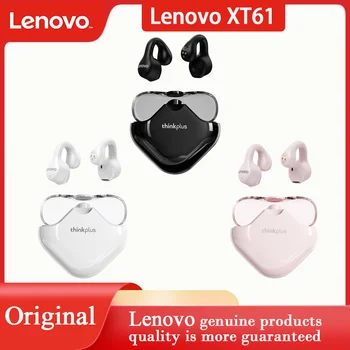 Lenovo XT61 Беспроводные Наушники С Костной Проводимостью Bluetooth 5.3 Наушники С Зажимом Для ушей Водонепроницаемая Гарнитура TWS Спортивные Наушники с микрофоном