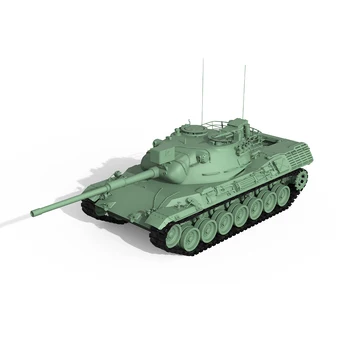 SSMODEL 72700 V1.7/76700 V1.7/87700 V1.7 1/72 1/76 1/87 Комплект моделей из смолы с 3D-принтом Немецкий Средний танк 1A1