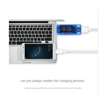 USB тестер измеритель мощности постоянного тока 4 В-30 В Цифровой вольтметр Вольтметр Блок питания Ваттметр Тестер напряжения Детектор доктора, синий