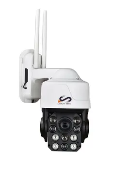 Беспроводная 5-мегапиксельная PTZ-камера с Wi-Fi, 20-кратный зум, автоматическое отслеживание, высокая скорость на открытом воздухе
