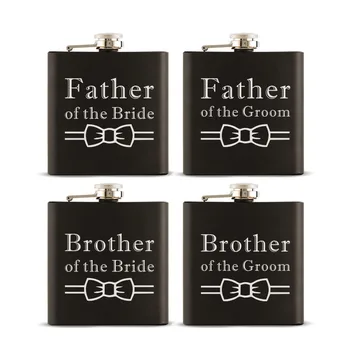 Брат Невесты, свадебные подарки, фляжка для мужчин, Почетный гость, Персональная фляжка для жениха, фляжка для отца жениха