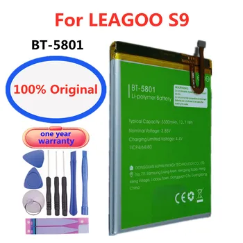 Высококачественный аккумулятор BT5801 3300 мАч для LEAGOO S9 S9 Smart для замены мобильного телефона Batterie Batteria + Tools Kids