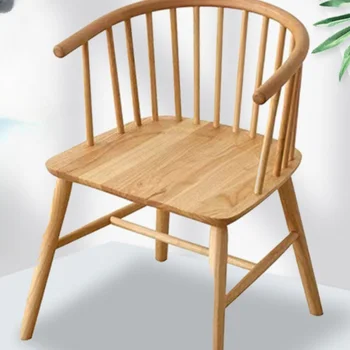 Дизайнерский обеденный стул для салона, спальня, пляж, сад, деревянный стул для гостиной, ресторан на открытом воздухе, мебель для спальни Silla Comedor BZ