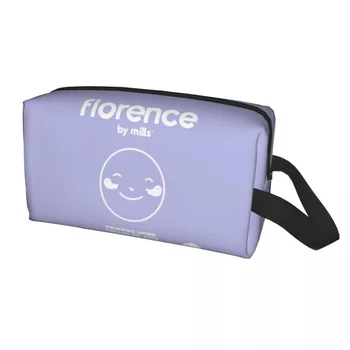 Дорожная сумка для туалетных принадлежностей Florence By Mills, Портативный косметический органайзер для макияжа для женщин, чехол для хранения косметики Dopp Kit Case