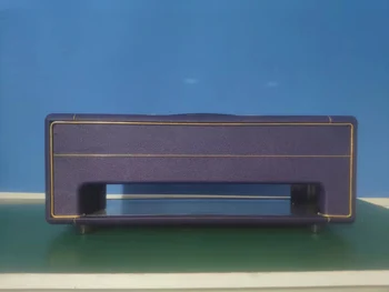 Изготовленный на заказ Grand Plexi1959 Tone Ручной Двухточечный Ламповый Вентильный Гитарный усилитель мощностью 50 Вт Фиолетового цвета Tolex EC83 EL34 JJTUBE