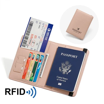 Модная обложка для паспорта из искусственной кожи, удостоверение личности, визитница, женский мужской загранпаспорт, держатель для паспорта, высококачественные кошельки для кредитных карт