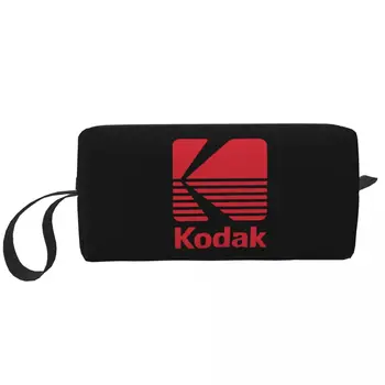 Модная фотография, Косметичка Kodak, Женский косметический органайзер для путешествий, Милые сумки для хранения туалетных принадлежностей Kodachrome