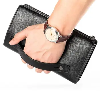 Мужской клатч Baellerry, мужские кошельки большой емкости, карман для мобильного телефона, карман для карточки, Высококачественный Многофункциональный кошелек для мужчин