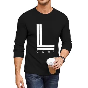 Новая длинная футболка L Corp (белая), футболки с аниме, футболки с графическим рисунком, футболка с животным принтом для мальчиков, футболка нового выпуска, мужская одежда