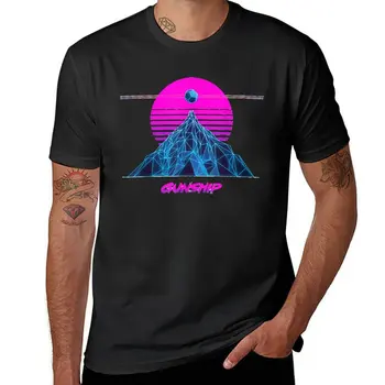 Новая футболка Pink Sun - Official GUNSHIP, футболки, футболки с графическими принтами, мужские футболки