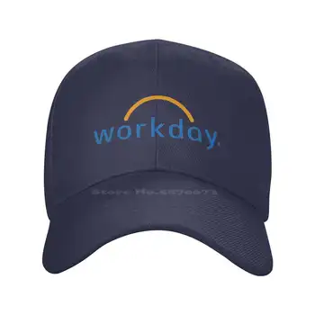 Печатный графический логотип бренда Workday, высококачественная джинсовая кепка, вязаная шапка, бейсболка