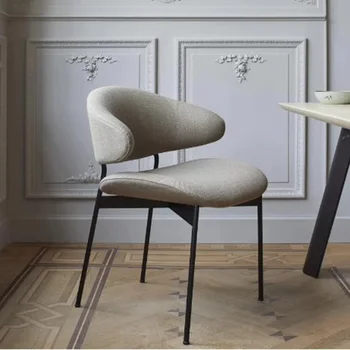 Роскошные современные стулья, обеденный стол, кожаные Эргономичные переносные стулья для столовой, Nordic Sillas Plegables, мебель для дома MQ50CY