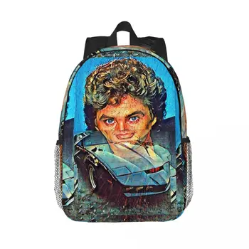 Рюкзаки Дэвида Хассельхоффа, сумка для книг для мальчиков и девочек, школьные сумки с героями мультфильмов, дорожный рюкзак, сумка через плечо большой емкости