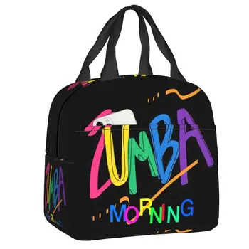 Специальная сумка для ланча для фитнеса Zumba, охладитель для танцев, теплые ланч-боксы с изоляцией для детской школы