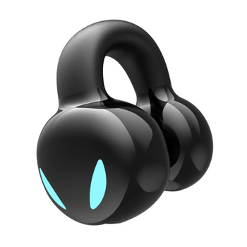 Универсальная гарнитура с зажимами для ушей, спортивные наушники с шумоподавлением, более низкое энергопотребление, Bluetooth-совместимые наушники с 5.3 зажимами для ушей