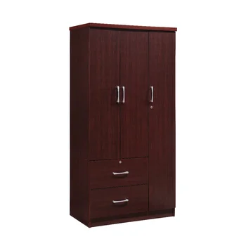 Шкаф для спальни Hodedah с выдвижными ящиками, мебель для дома из красного дерева armario 3 Двери