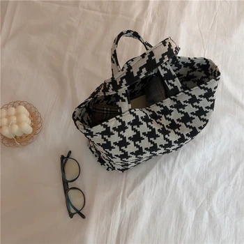 Женская сумка-тоут большой емкости с поясом-ласточкой в полоску под зебру, высококачественная коробка для покупок, ланч-бокс для путешествий Fashion Ins